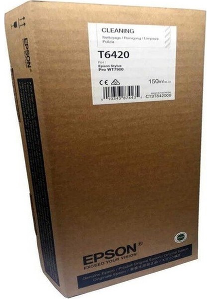 T6420 C13T642000 Temizleme Kartuş Pro WT7900