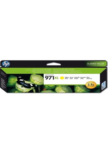 CN628AE NO971XL Mürekkep Kartuş 6.600 Sayfa Sarı