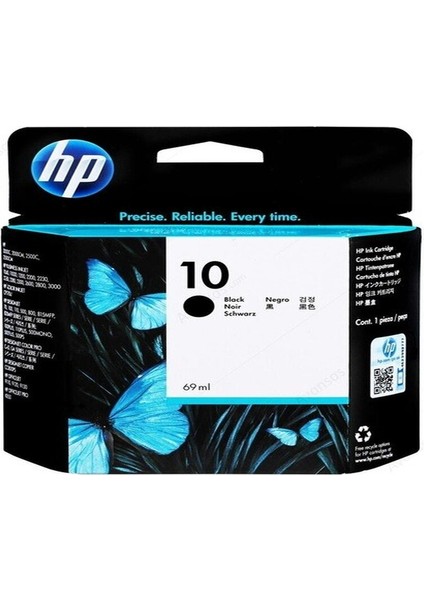 10 C4844A Siyah Kartuş Eski