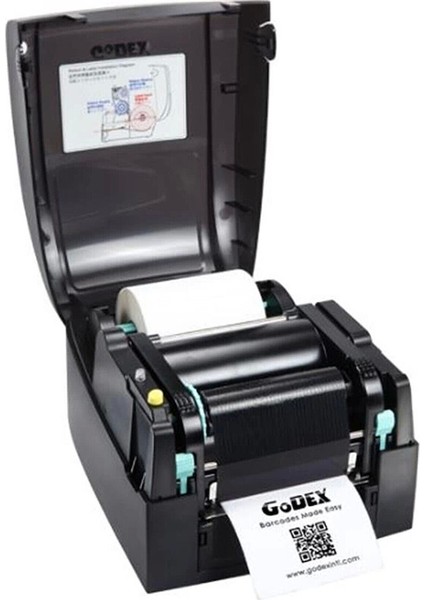 Ontech - Godex EZ-1105 Plus 203DPI Termal Transfer Usb+Ethernet Barkod Yazıcı (Ribonlu Kullanım) fiyatları