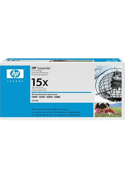 15X C7115X Siyah Toner Kartuş