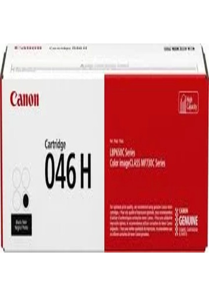 1254C004 CRG-046HBK Siyah Toner - Cpp - Dmo Özel