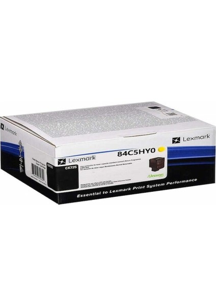 CX725-84C5HY0 Sarı Toner Yüksek Kapasiteli fiyatları