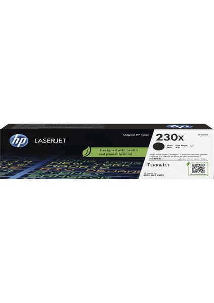 W2300X 230X Sıyah Laserjet Toner 7.500 Sayfa