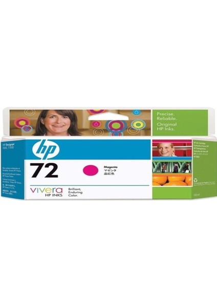 C9372A Magenta Mürekkep Kartuş 72