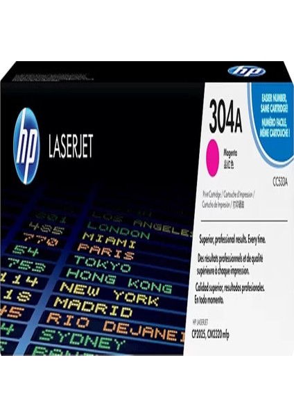 CC533A 304A Kırmızı Toner 2800 Sayfa (CP2020 CP2024 CP2025 CP2026 CP202)