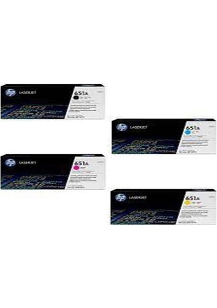 651A Toner 4'lü Set 700 Color M775