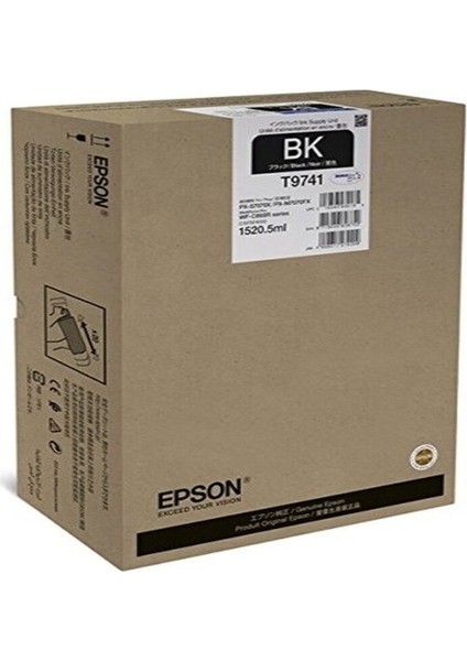 T9741 Xxl Black Siyah Mürekkep Kartuş T9741 C869