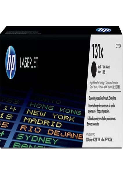 CF210X (131X) Sıyah Yuksek Kapasıtelı Toner 2.400 Sayfa