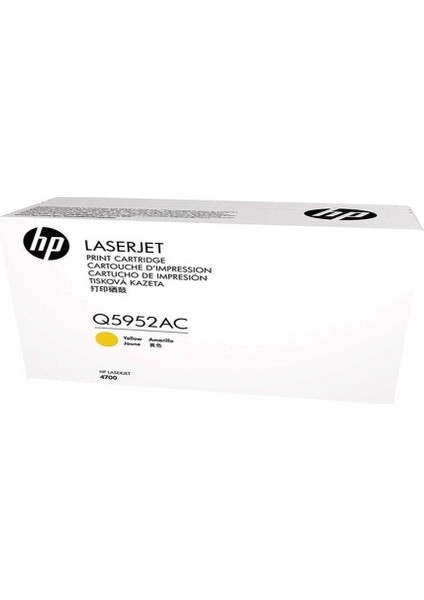 Q5952AC Sarı Toner - Laserjet 4700 T4788