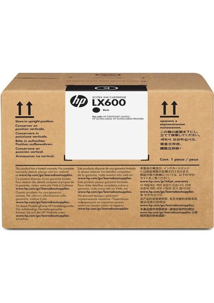 786-CC585A Siyah 3litre Lateks Mürekkep Kartuşu LX800