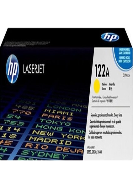 Q3962A 122A Sarı Toner 4000 Sayfa (2550 2820 2550LN)
