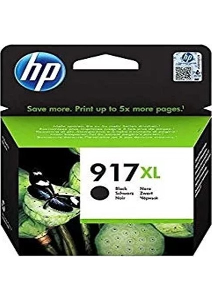 3YL85AE (917XL) Extra Yuksek Kapasıtı Siyah Murekkep Kartus