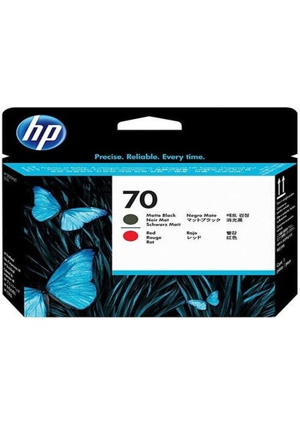 70 C9409A Mat Siyah ve Kırmızı Baskı Kafası Z2100 24