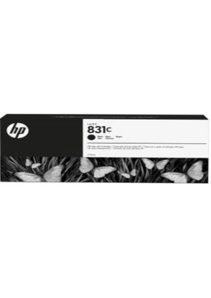 831 CZ694A Siyah Lateks Kartuş