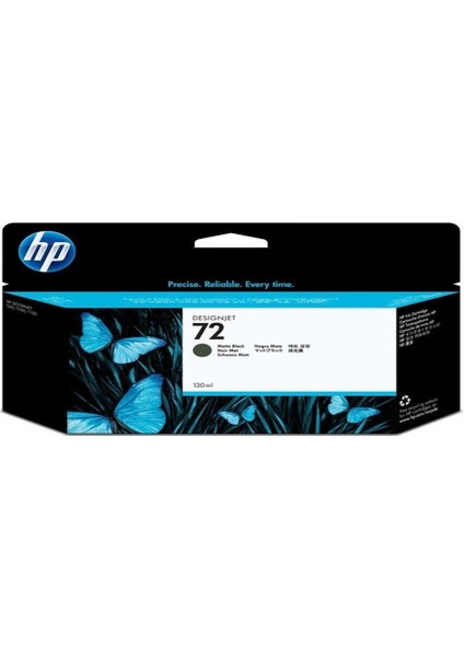 72 Matte Black Kartuş Yüksek Kapasiteli C9403A