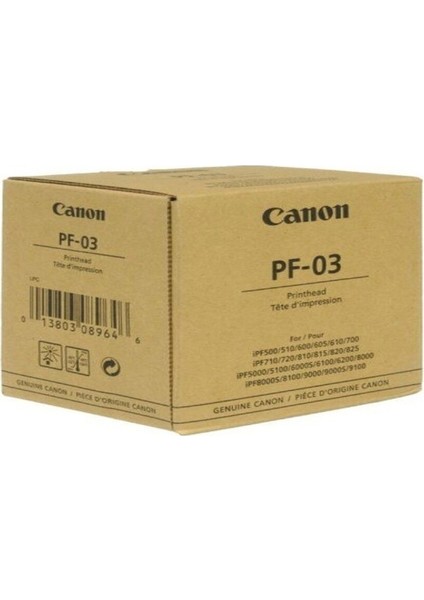 Pf 03 Printhead / Baskı Kafası