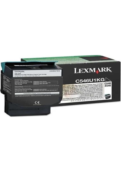 C546-C546U1KG Siyah Toner Extra Yüksek Kapasiteli