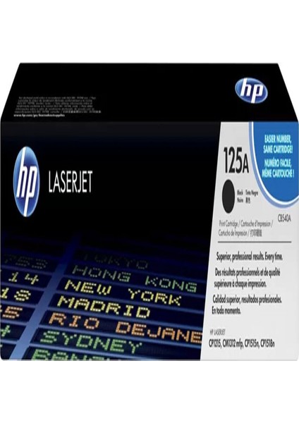 CB542A 125A Sarı Toner 1400 Sayfa (CP1215 CP1515N CM1312 CM1312NFİ)