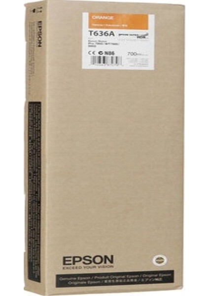 T636A-C13T636A00 Turuncu Kartuş