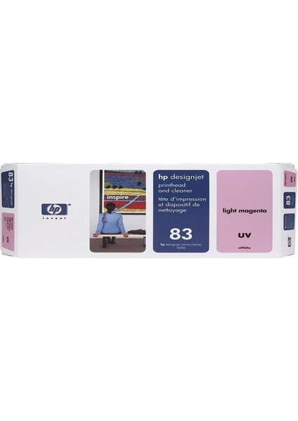 83 C4965A Açık Kırmızı Baskı Kafası