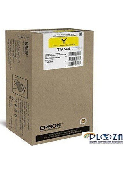 T9744XXL C13T974400 Sarı Kartuş Extra Yüksek