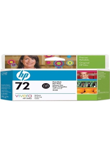 C9370A Photo Black Mürekkep Kartuş 72