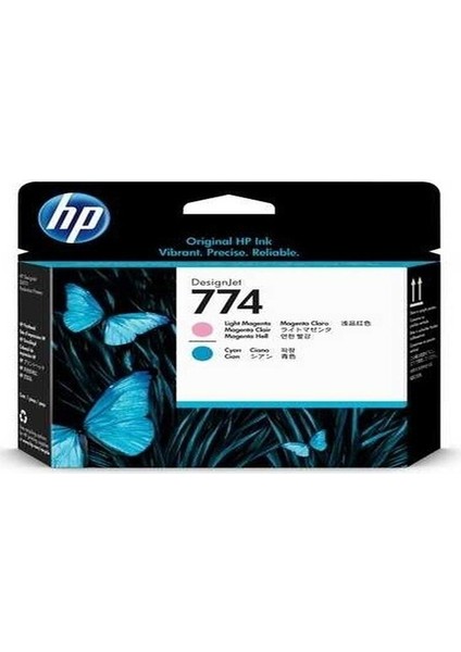 774 P2V98A Açık Kırmızı Mavi Baskı Kafası