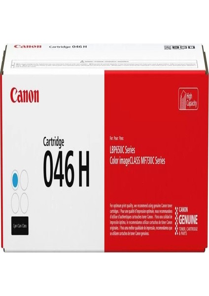 1253C004 CRG-046HC Mavı Toner - Cpp - Dmo Özel