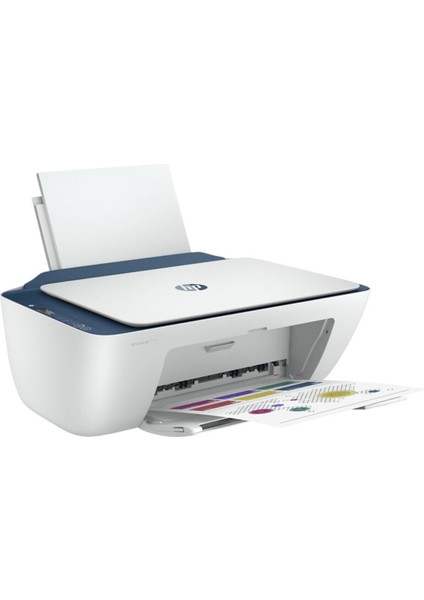 7FR54B 2721 Deskjet All In One Renkli Mürekkep Püskürtmeli Yazıcı Beyaz 8ppm