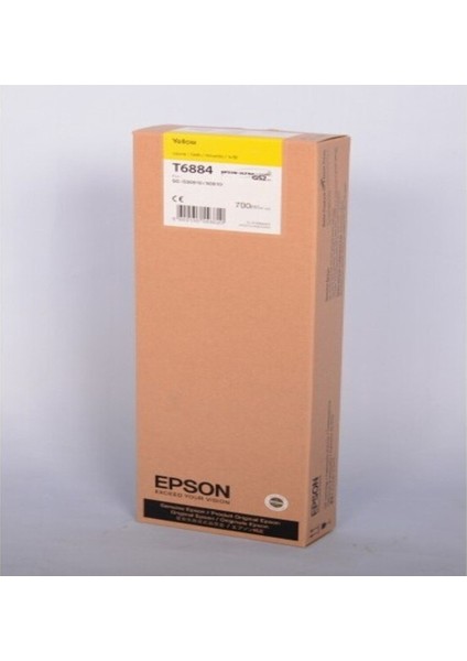 T6884 Sarı Kartuş