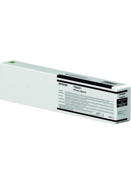 T8041PHOTO Black T804100 Ultrachrome Hdx/hd 700ML C13T804100