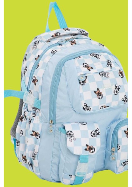 Unisex Su Geçirmez Damalı Renkli Sırt Çantası Okul Çantası fiyatları