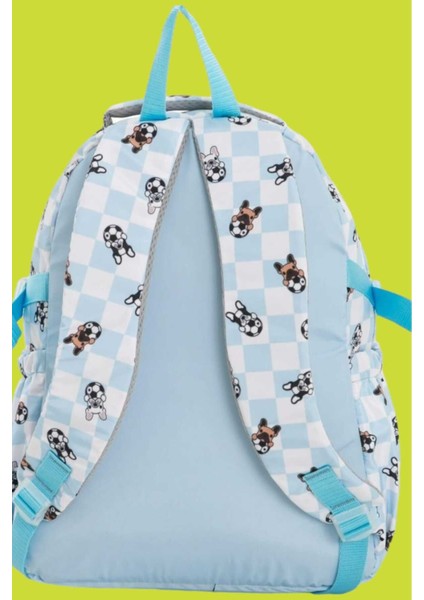 Unisex Su Geçirmez Damalı Renkli Sırt Çantası Okul Çantası fırsatları