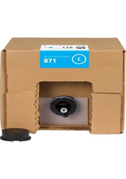 871 G0Y79C Cyan Latex Mürekkep Kartuş