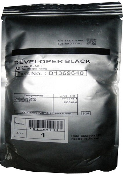 Ricoh MP-C6502 Siyah Developer ÜNITESI-9078563587970
