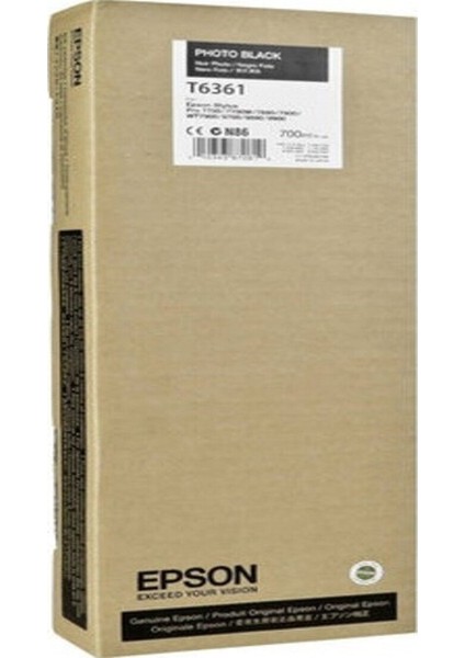 T6361 C13T636100 Foto Siyah Kartuş
