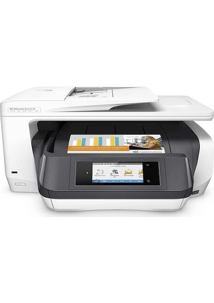 D9L20A Officejet Pro 8730 Mürekkep Püskürtmeli Çok Fonksiyonlu Yazıcı