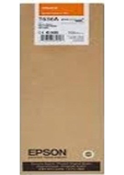 T636A C13T636A00 Turuncu Kartuş Pro 7800 / 790 .