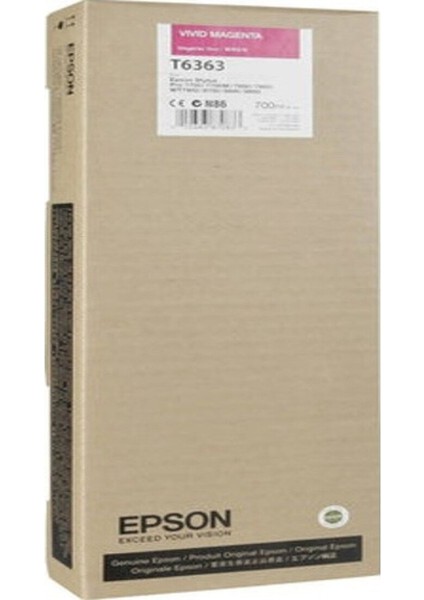 T6363 C13T636300 Kırmızı Kartuş
