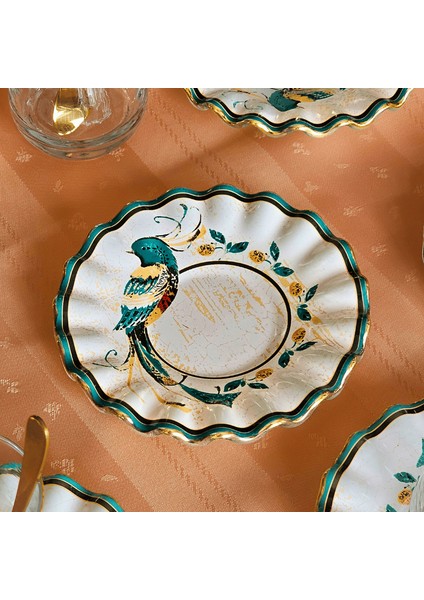 Glore Hüma Altın Yaldızlı Cam Çay Bardağı Seti modelleri