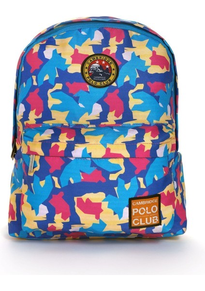 Tactical Iı Ön Bölmeli Unisex Sırt/okul Çantası Mavi 2024