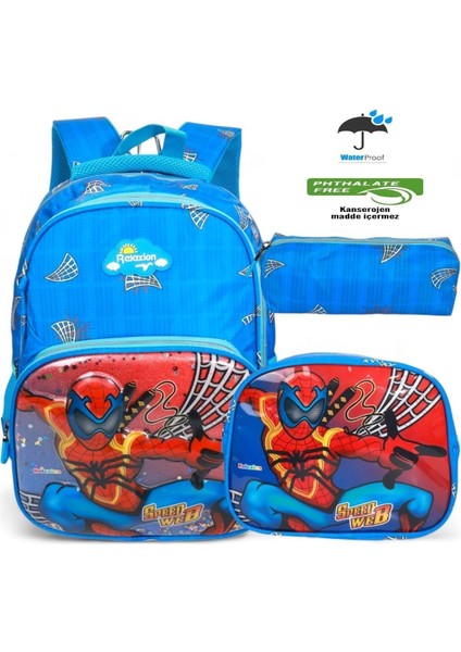1661 Anatomik Sırtlı Yapılı Kız ve Erkek Çocuk Ilkokul Çantası