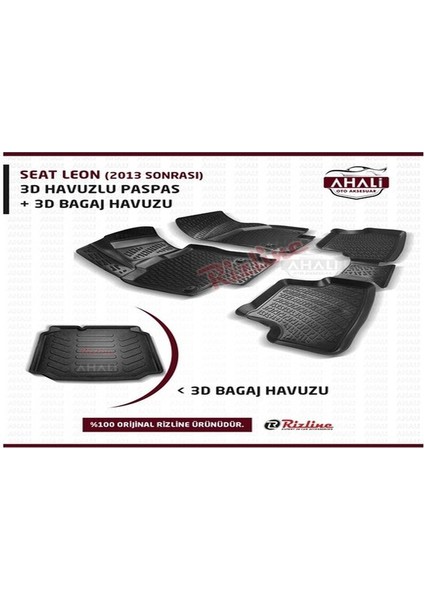 Seat Leon Paspas ve Bagaj Havuzu 2013 Sonrası
