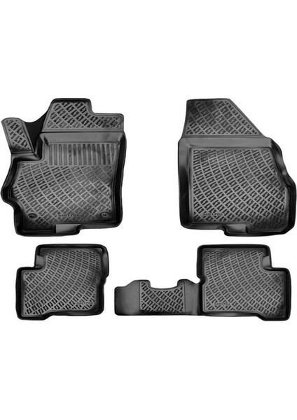 Fiat Linea 3D Havuzlu Paspas + Bagaj Havuzu Set