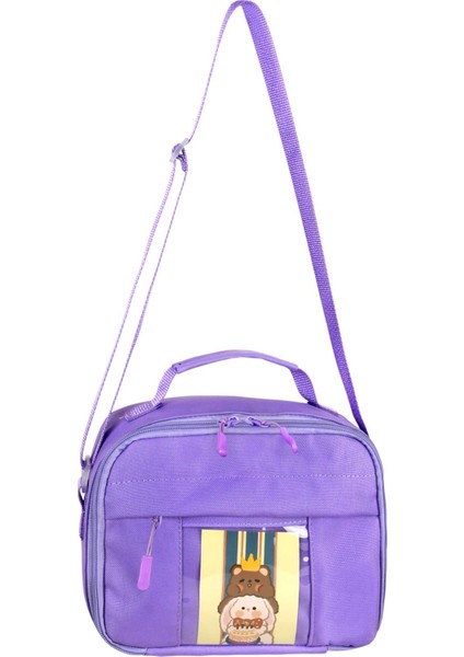 Waddell Lisanslı Kawaii Tarzı Aksesuarlı Kız Çocuk ve Erkek Çocuk Termal Beslenme Çantası fırsatları