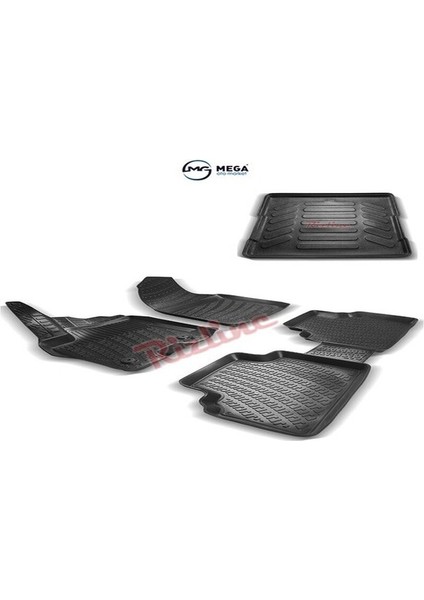 Ford Courier Paspas Bagaj Havuzu 3D Rizline Havuzlu Set 2014- fiyatları