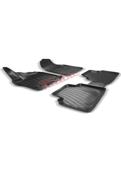 Ford Courier Paspas Bagaj Havuzu 3D Rizline Havuzlu Set 2014- modelleri