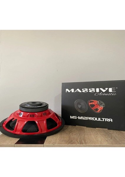 Massive MS-M12PROULTRA Özel Seri 30CM Subwoofer BASS1500W 400RMS