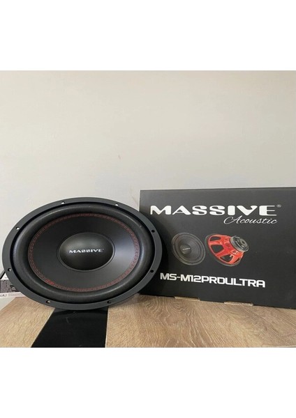 Massive MS-M12PROULTRA Özel Seri 30CM Subwoofer BASS1500W 400RMS fiyatları